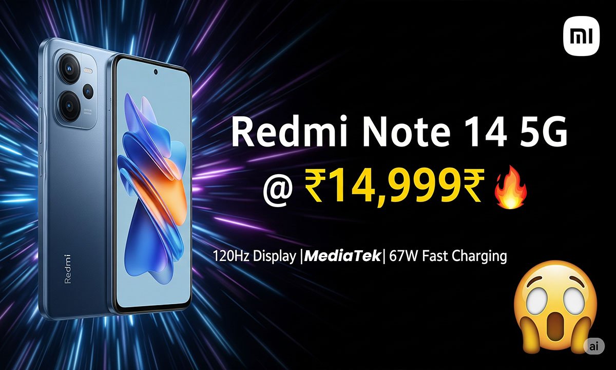 redmi note 14 price in india